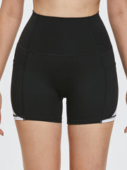 High Waist Active Shorts Trendsi