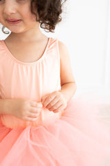 Bright Peach Tank Tutu Leotard - Mila & Rose ®