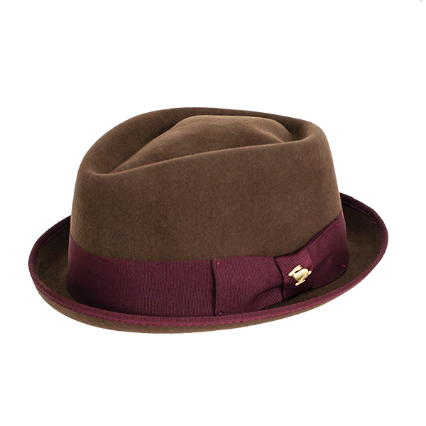 Peter Grimm Brown Frede Hat