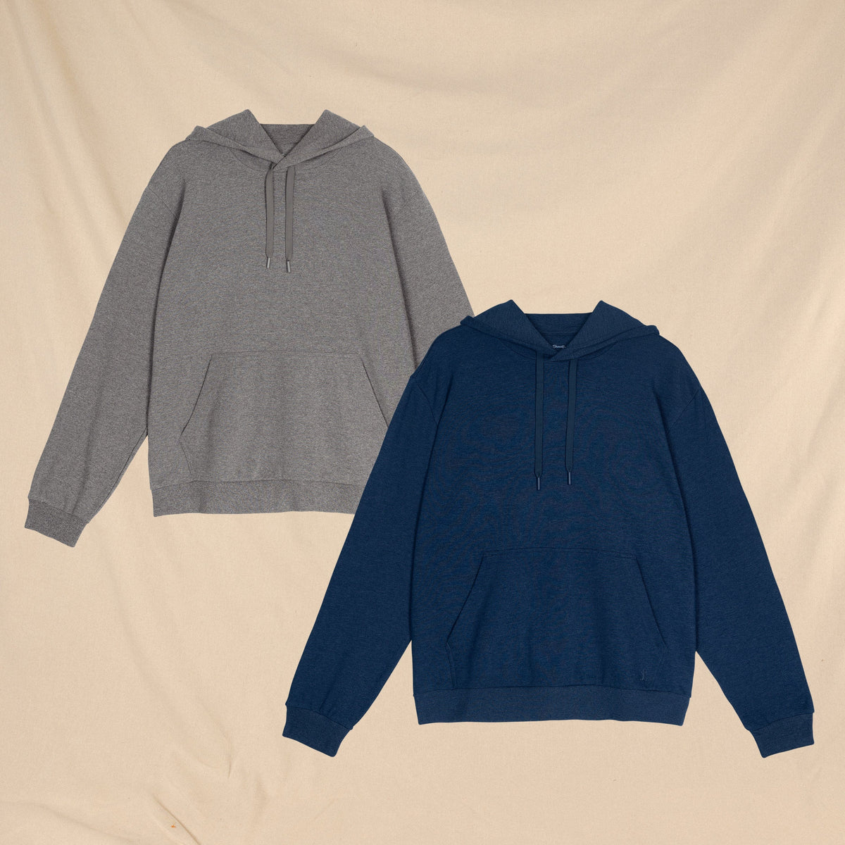 Grey and Navy | Goldilocks™ Men’s Lounge Hoodie 2 Pack - Shinesty