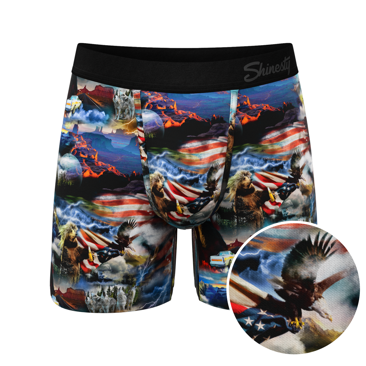 The Home Sweet Home | America Themed  Ball Hammock® Pouch Underwear