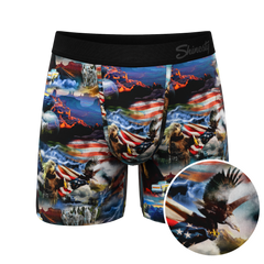 The Home Sweet Home | America Themed  Ball Hammock® Pouch Underwear