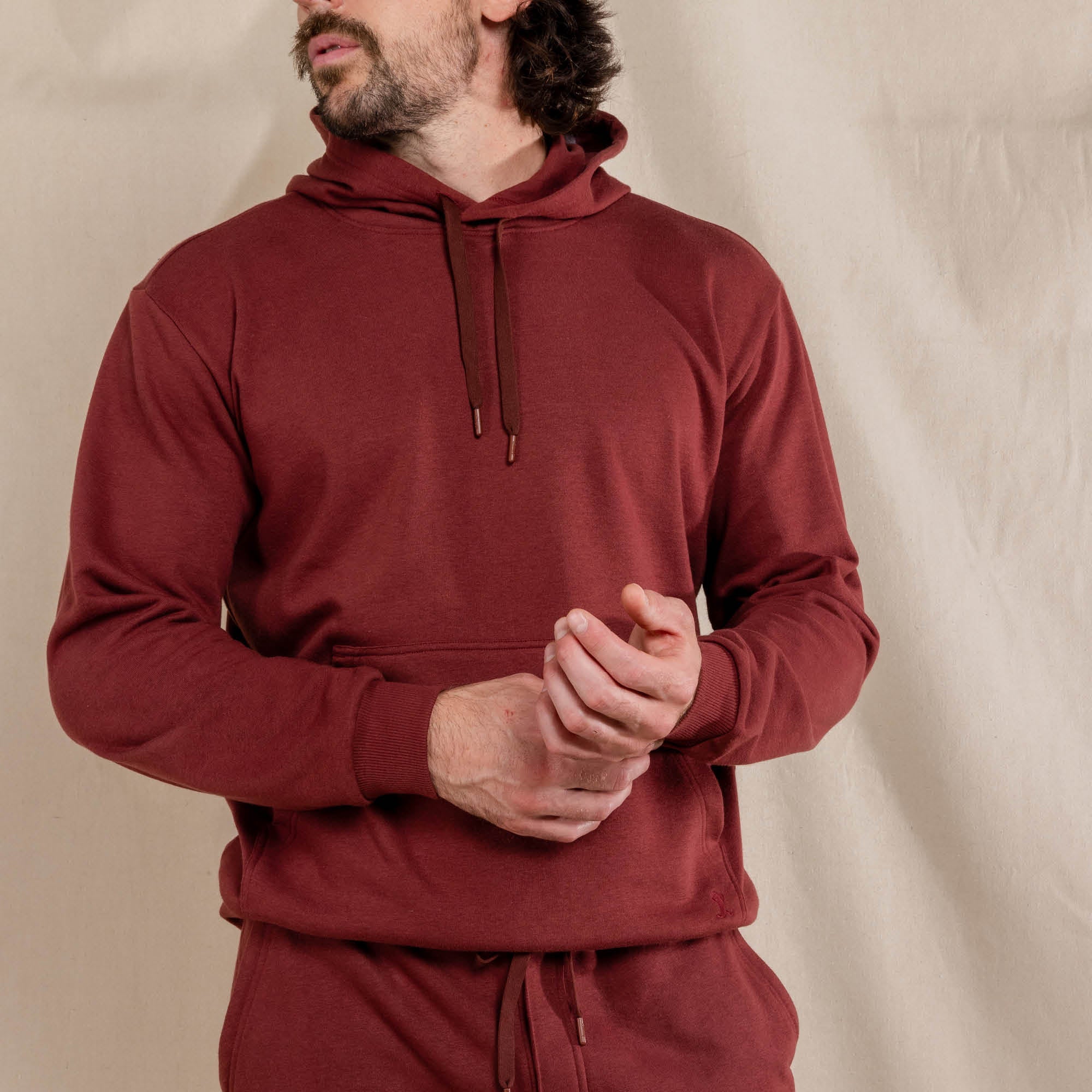 The Maroon Jive | Maroon Goldilocks™ Men’s Lounge Hoodie