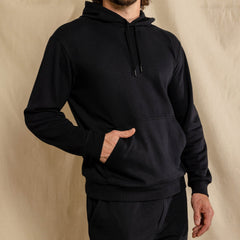 The Threat Level Midnight | Black Goldilocks™ Men’s Lounge Hoodie - Shinesty