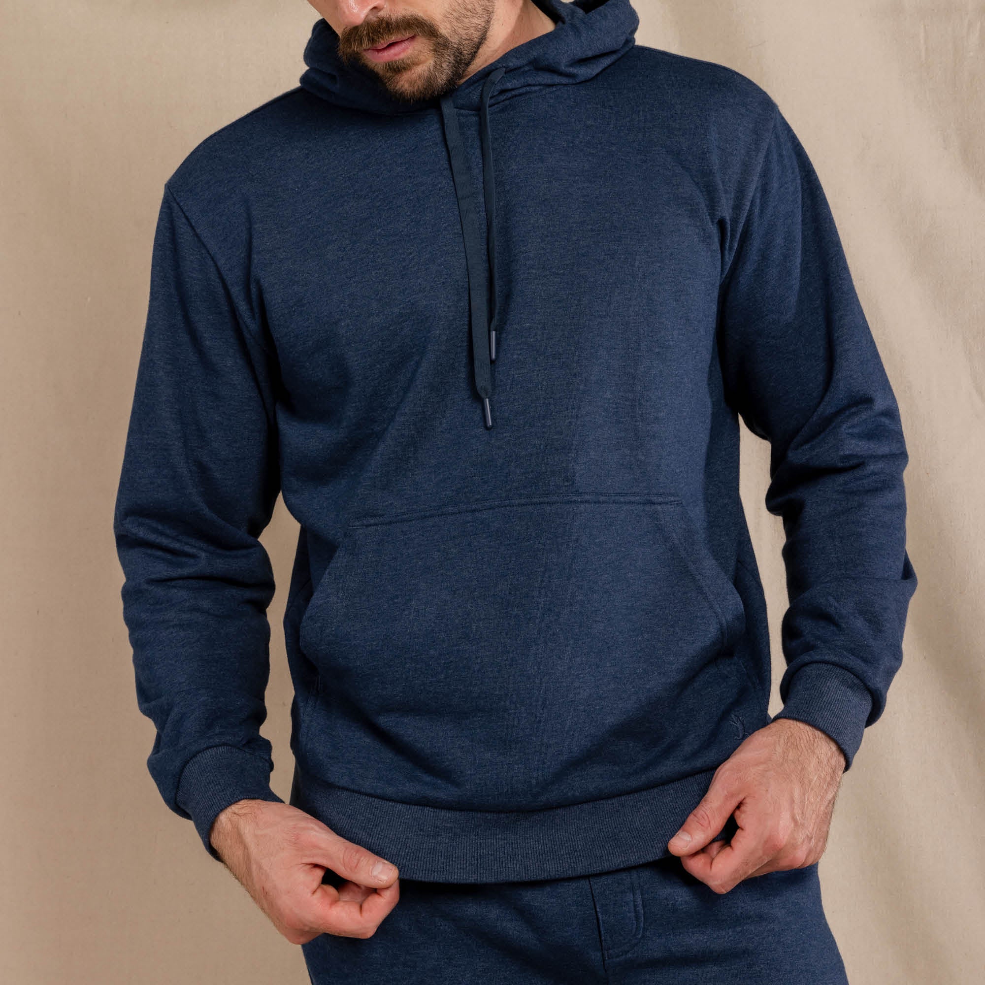 Oatmeal and Navy | Goldilocks™ Men’s Lounge Hoodie 2 Pack