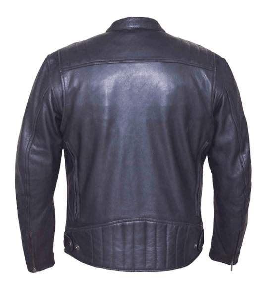 Unik International Mens Buffalo Leather Jacket - Flyclothing LLC