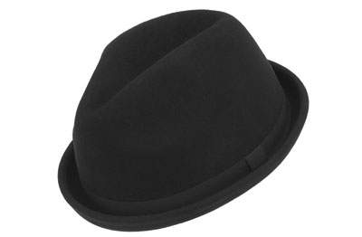 Peter Grimm Black Izzy Hat