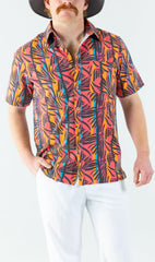 The Bay Breeze | Tropical Neon Hawaiian Shirt - Shinesty