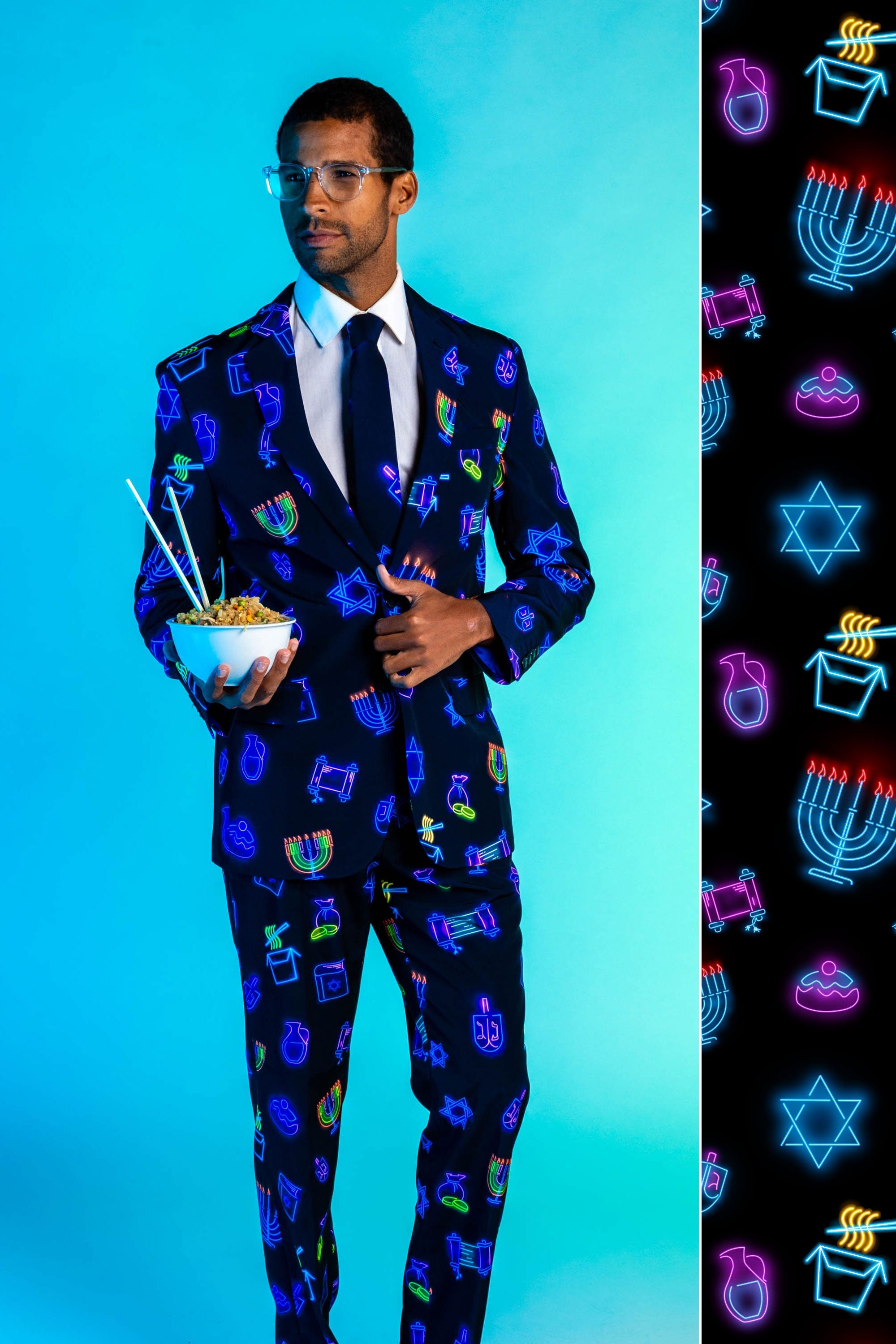 The Latke'd and Loaded | Hanukkah Suit