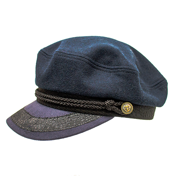 Peter Grimm Navy Nantes Hat