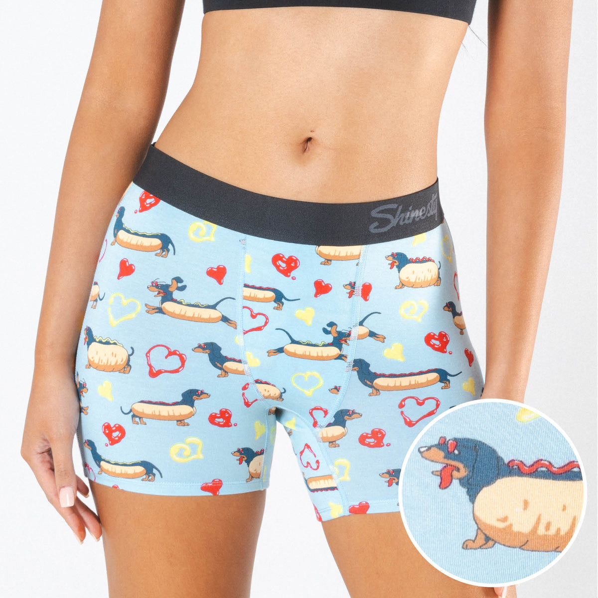 The Lovely Weiner | Weiner Dogs Women’s Boxers