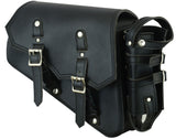 DS5011R Right Side Synthetic Leather Swing Arm Bag w/Bottle Holder Daniel Smart Manufacturing