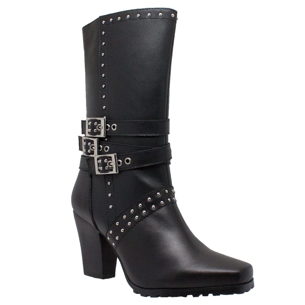 8627 Women's Side Zipper Harness Boot - Daniel Smart Manufacturing