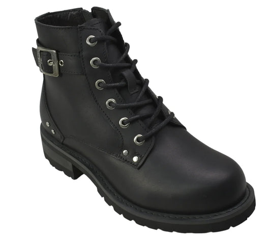 8647 Women's Double Zipper Boot Daniel Smart Manufacturing