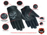 DS47 Reflective Skull Short Glove Daniel Smart Manufacturing