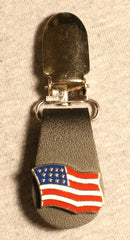 J122-26 Boot Clips US Flag Daniel Smart Manufacturing