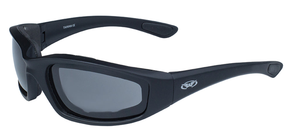 Kickback-SM Kickback Foam Padded Smoke Lenses - Flyclothing LLC