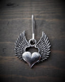 BZP-31 Heart Wing Zipper Pull Daniel Smart Manufacturing