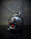 BB-76 Motorcycle Helmet Skull Diamond Bell Daniel Smart Manufacturing