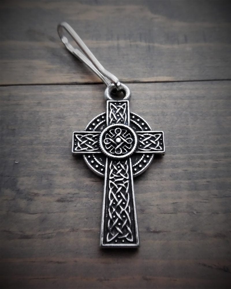 BZP-21 Celtic Cross Zipper Pull - Daniel Smart Manufacturing