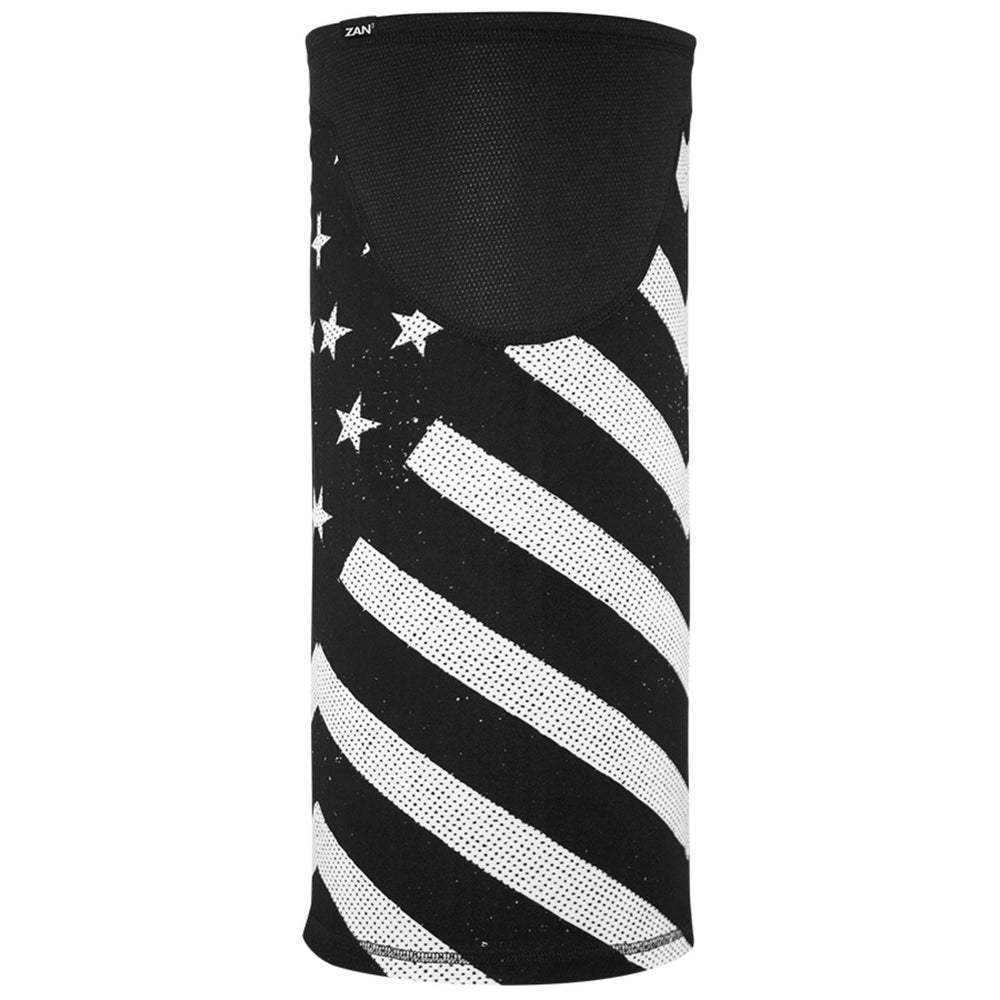 TW091 Tube, Windproof, Black & White Flag Daniel Smart Manufacturing