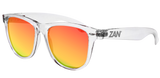 EZMT04 Minty Clear Frame, Smoked Crimson Mirrored lens Daniel Smart Manufacturing