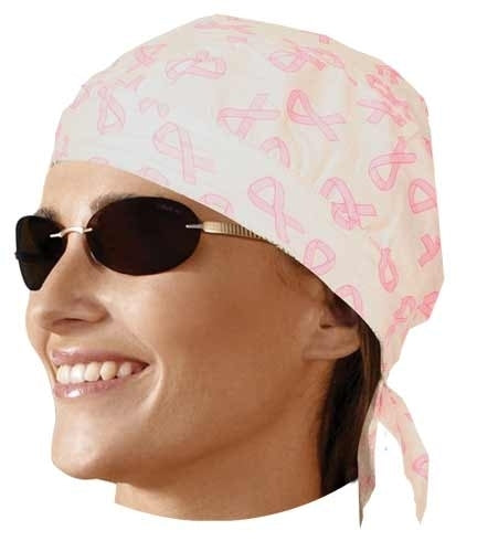 HW2681 Headwrap Pink Ribbon Daniel Smart Manufacturing