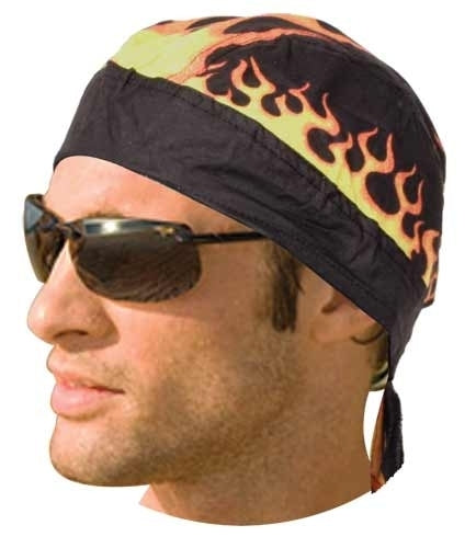 HW2684 Headwrap Flames Daniel Smart Manufacturing