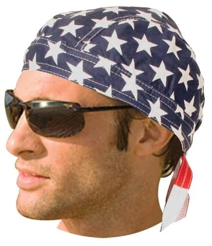 HW2671 Headwrap American Flag Daniel Smart Manufacturing