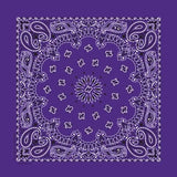 NT4406 Bandana Paisley Purple Daniel Smart Manufacturing