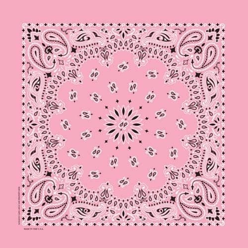 NT4408 Bandana Paisley Light Pink - Daniel Smart Manufacturing