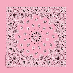 NT4408 Bandana Paisley Light Pink - Daniel Smart Manufacturing