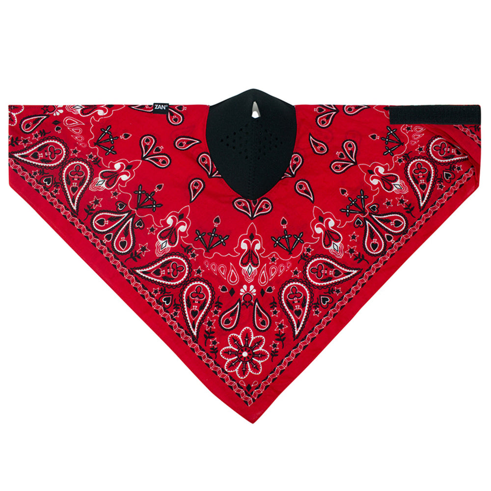 WNEO106 NEODANNA Mask- Cotton/Neoprene- Red Paisley Daniel Smart Manufacturing