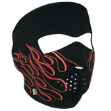 WNFM045 ZAN® Full Mask- Neoprene- Orange Flame Daniel Smart Manufacturing