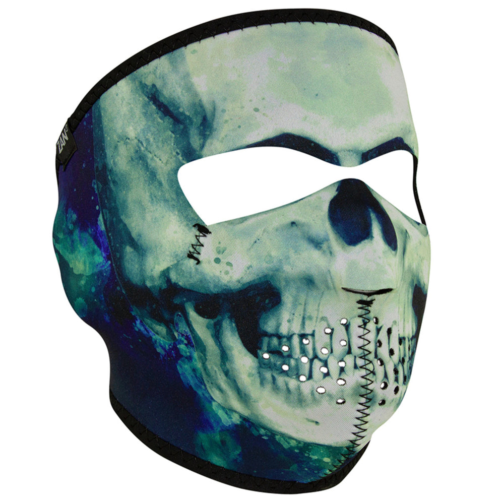 WNFM414 ZAN® Full Mask- Neoprene- Paint Skull Daniel Smart Manufacturing