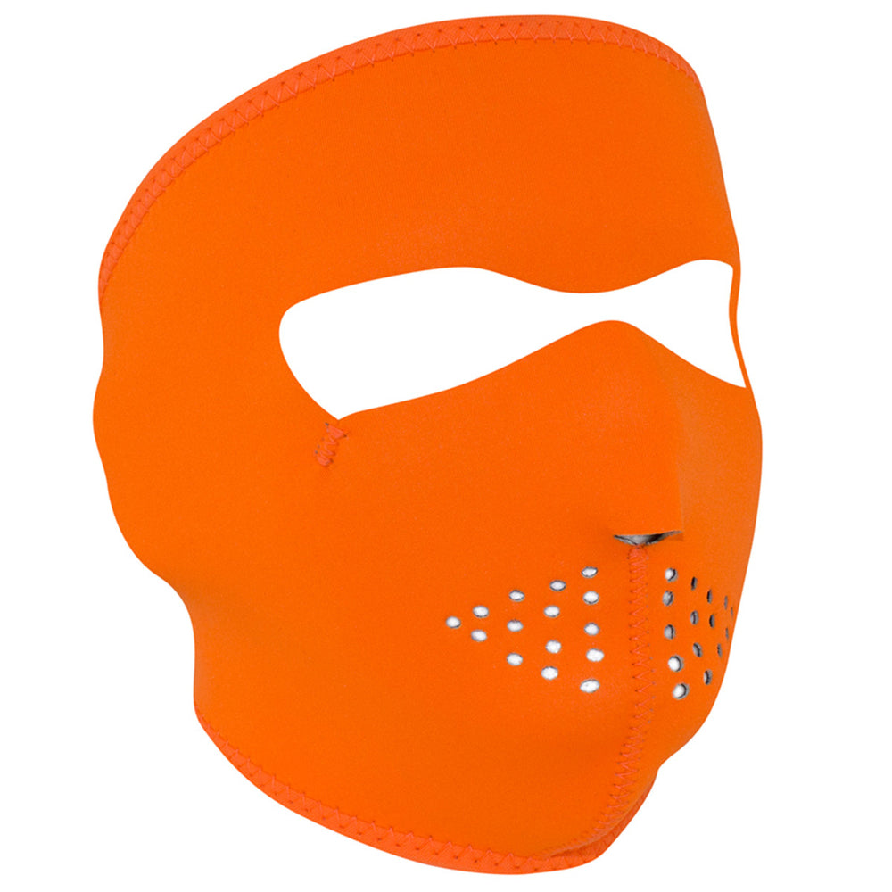 WNFM142 ZAN® Full Mask- Neoprene- High-Visibility Orange Daniel Smart Manufacturing