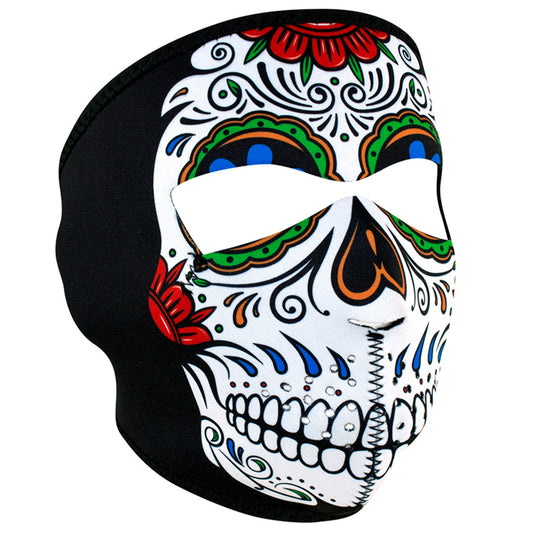 WNFM413 ZAN® Full Mask- Neoprene- Muerte Skull Daniel Smart Manufacturing