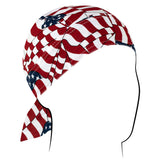 Z265 Flydanna®, Cotton, Wavy American Flag Daniel Smart Manufacturing