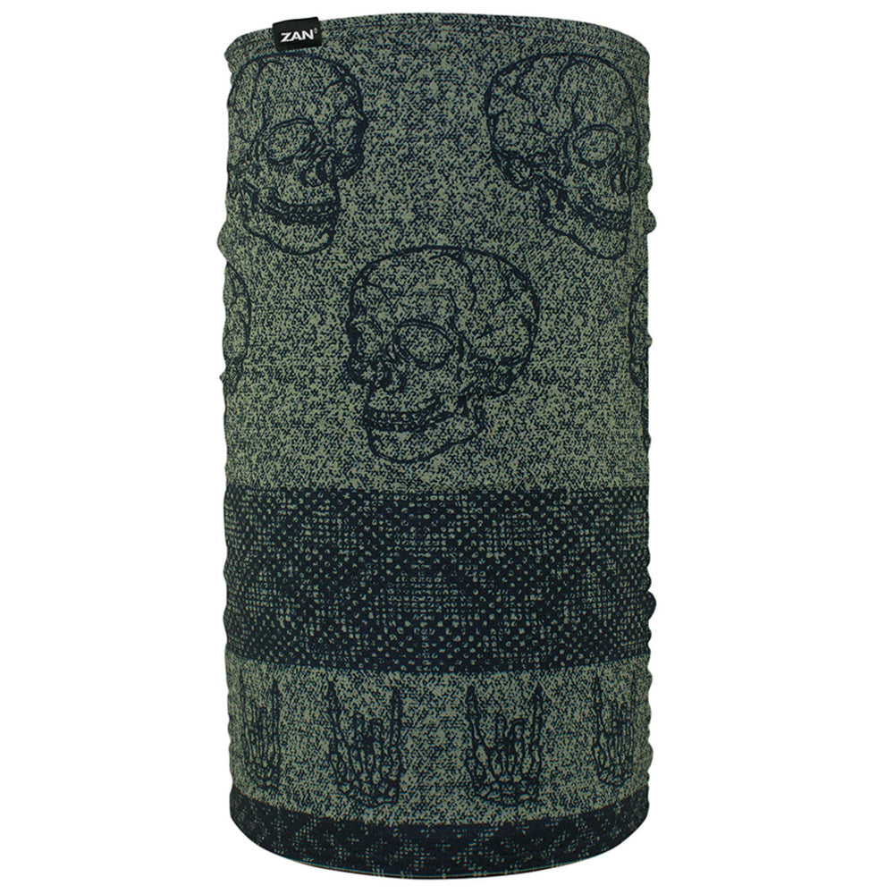 TF123 Motley Tube® Fleece Lined- Skull Fairisle Daniel Smart Manufacturing