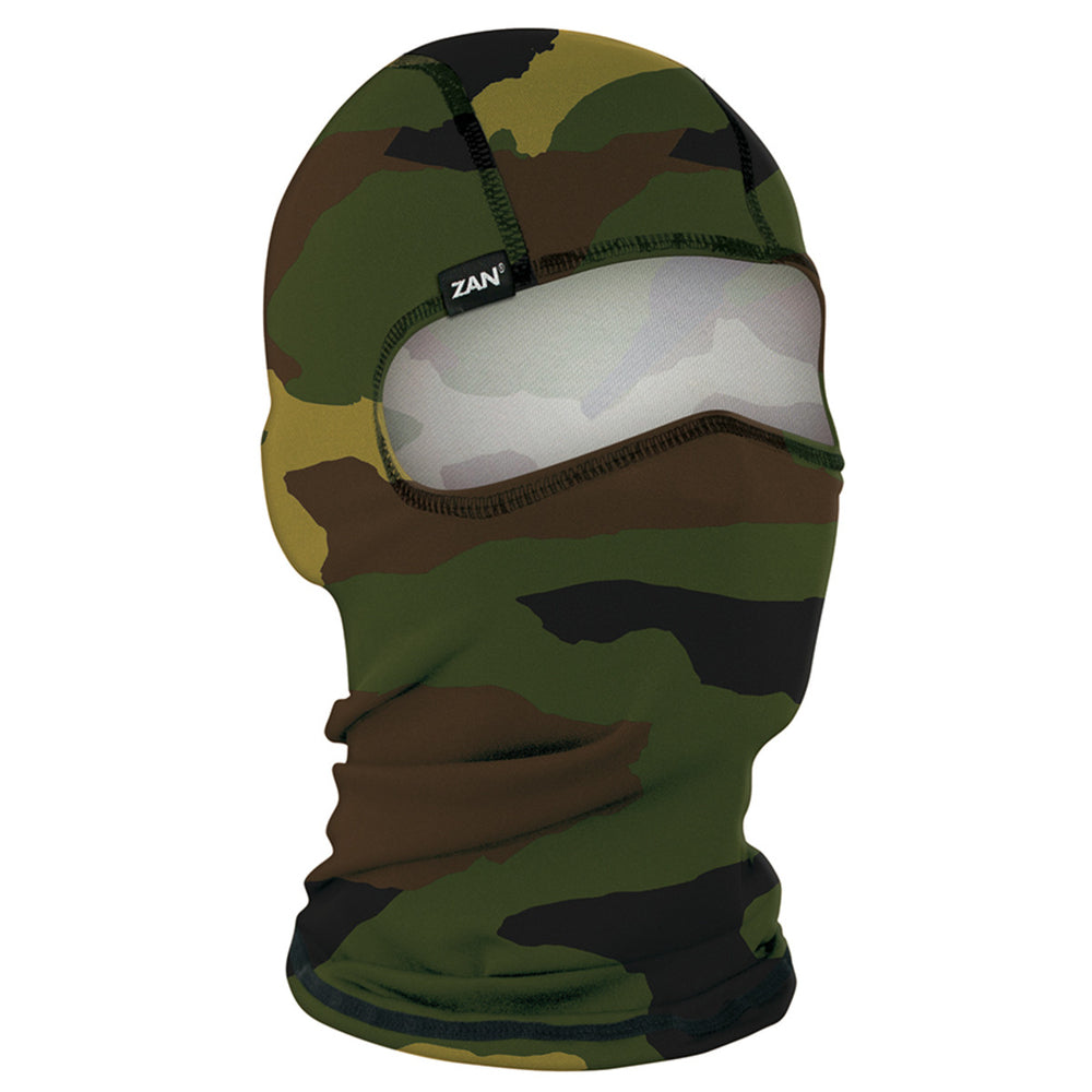 WBP118 Balaclava Polyester- Woodland Camo Daniel Smart Manufacturing