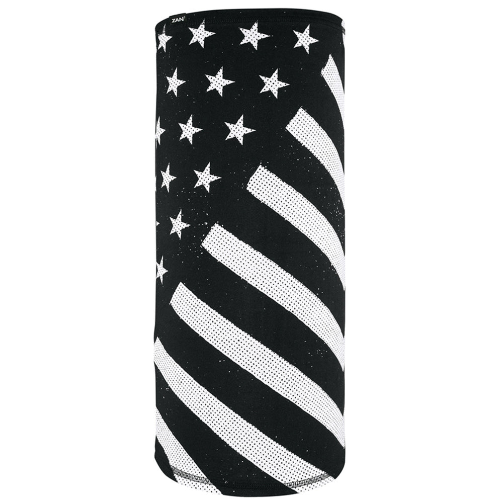 TL091 Motley Tube®, SportFlex(tm) Series- Black & White Flag Daniel Smart Manufacturing