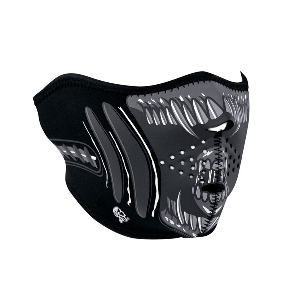 WNFM039H ZAN® Half Mask- Neoprene- Alien Daniel Smart Manufacturing