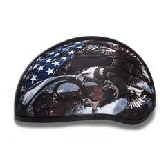 D6-USA D.O.T. DAYTONA SKULL CAP - W/ USA - Daniel Smart Manufacturing