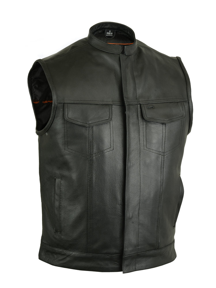 DS188 Upgraded Style Gun Pockets, Hidden 10'' Gun Metal Zipper, Side Daniel Smart Manufacturing