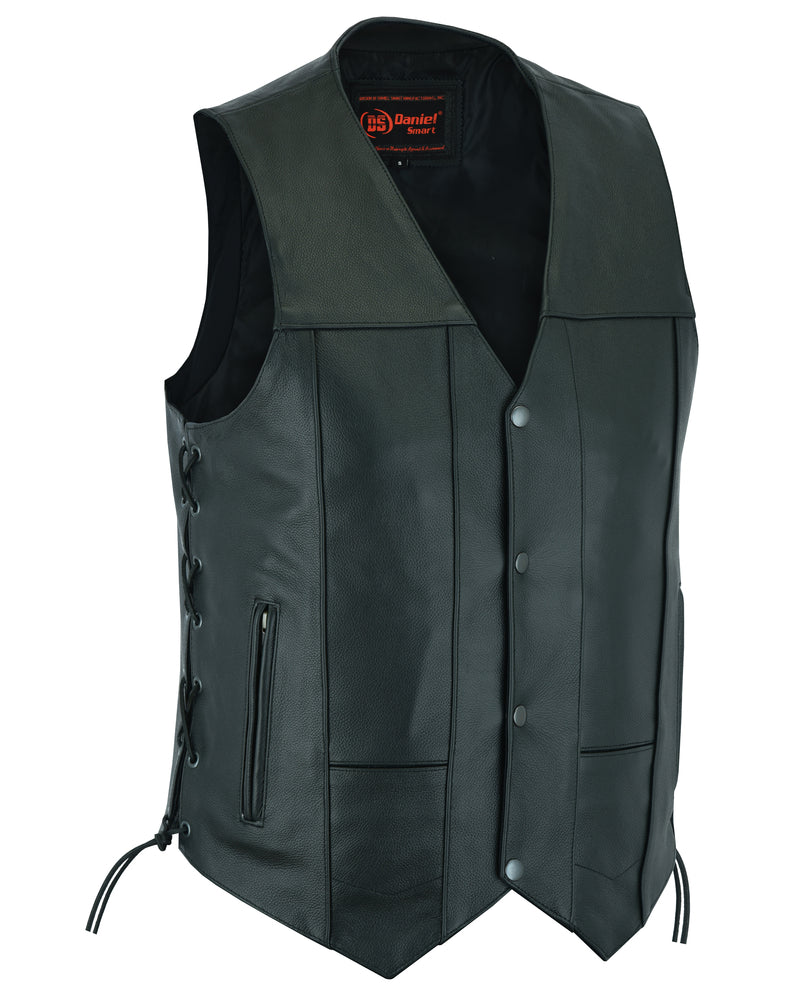 DS100 Men's Ten Pocket Utility Vest Daniel Smart Manufacturing