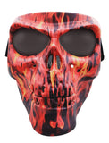 SMFS Skull Mask Flames SM Daniel Smart Manufacturing