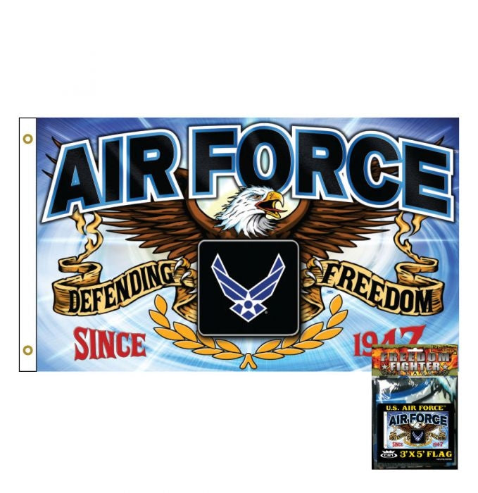 Sdflaf Military Defender - Air Force 3'x5' Flag Daniel Smart Manufacturing