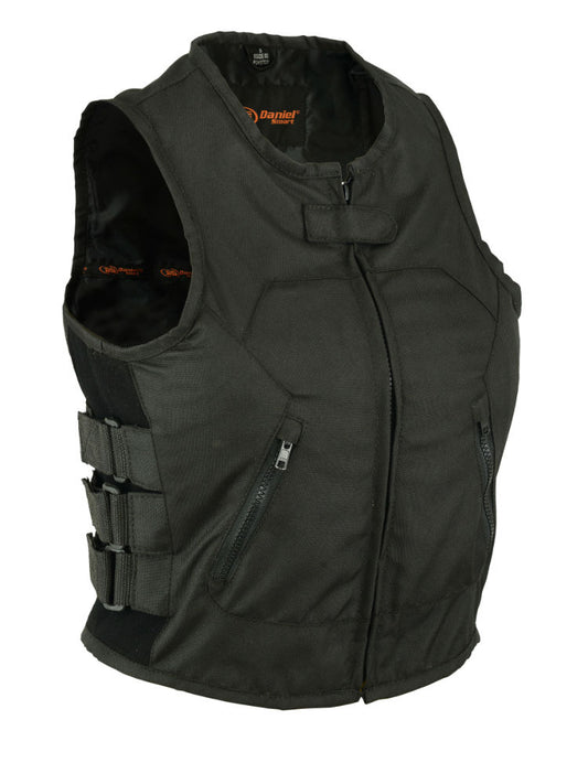 DS212BK Women's Textile Updated SWAT Team Style Vest Daniel Smart Manufacturing