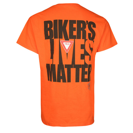 HQ102 Biker Lives Matter - Orange Daniel Smart Manufacturing