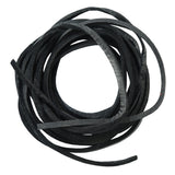 SLBLACK 6' Feet Leather Laces - Black Daniel Smart Manufacturing